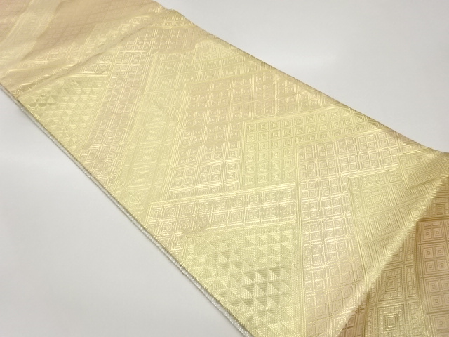 JAPANESE FUKURO OBI / SAGANISHIKI / WOVEN RHOMBUS